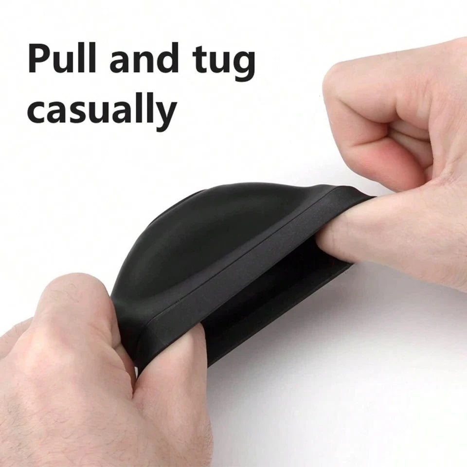 Soft Silicone Car Gear Shift Knob Cover – Non-Slip Protective Gear Stick Sleeve (Black)