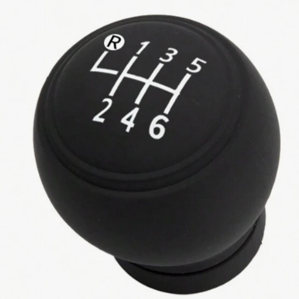 Soft Silicone Car Gear Shift Knob Cover – Non-Slip Protective Gear Stick Sleeve (Black)