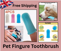 Silicone Pet Finger Toothbrush for Dogs & Cats – Gentle Dental Cleaning Brush for Healthy Teeth & Fresh Breath