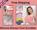 Silicone Shower Foot Scrubber & Back Body Brush – Non-Slip Massage Cleaning Pad