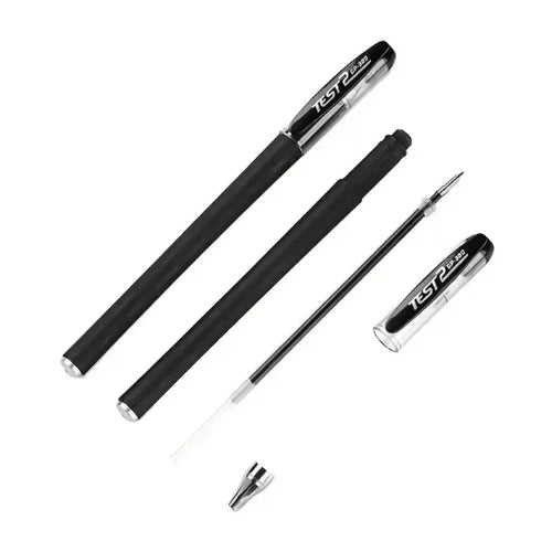 Premium Black Matte Gel Ink Pens Set – 0.5mm Ultra Fine Tip Smooth Writing (10/20 Pack)