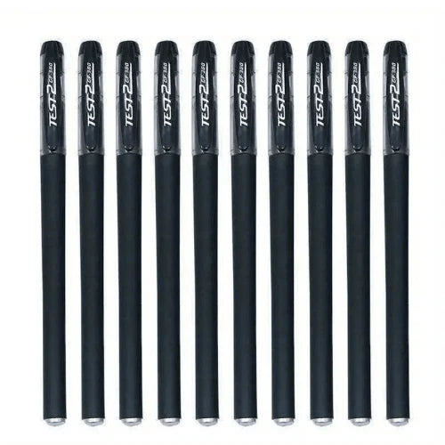 Premium Black Matte Gel Ink Pens Set – 0.5mm Ultra Fine Tip Smooth Writing (10/20 Pack)