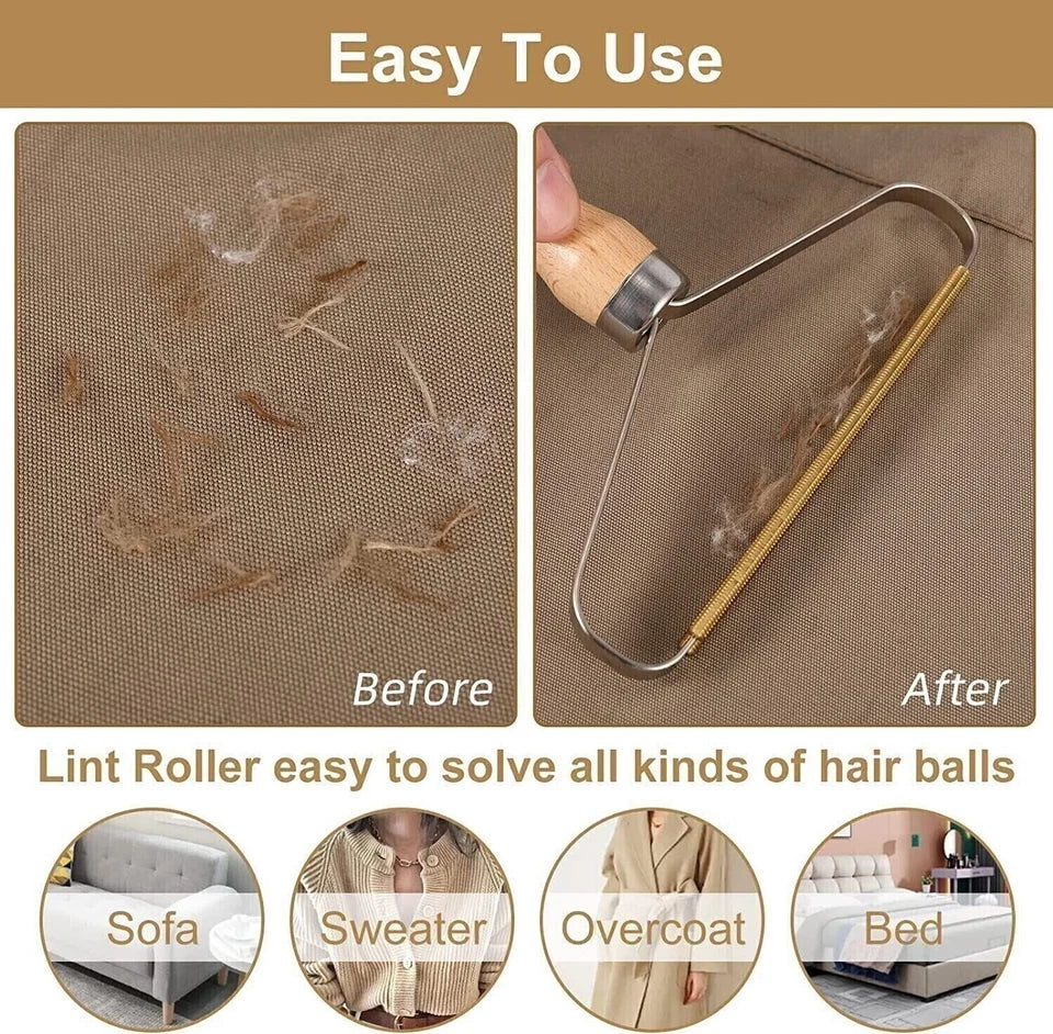 Reusable Pet Hair Remover – Easy Fur Cleaning Tool for Carpets, Sofas & Clothes (Dog & Cat Hair)