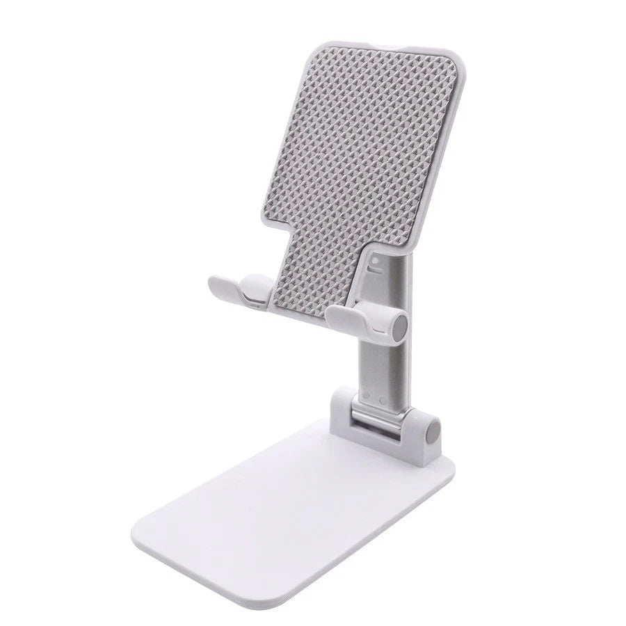 FlexiFold Desk Stand – Adjustable Foldable Mobile & Tablet Holder