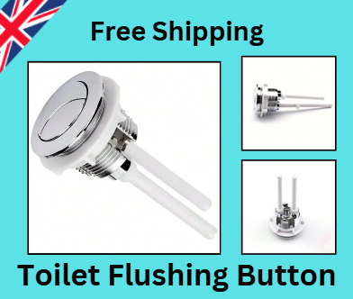 38mm Dual Flush Toilet Button – Water Saving Cistern Push Button Replacement (Universal Fit)