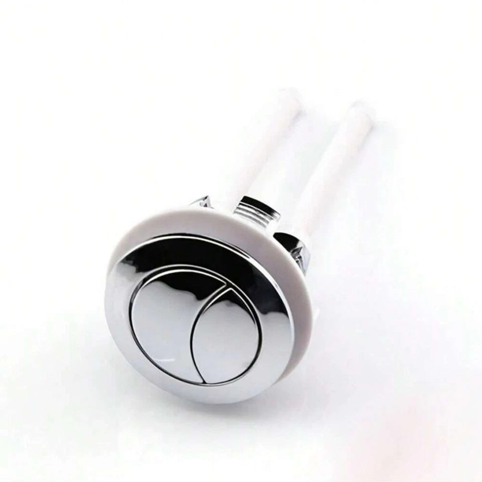 38mm Dual Flush Toilet Button – Water Saving Cistern Push Button Replacement (Universal Fit)