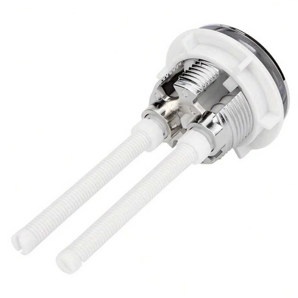 38mm Dual Flush Toilet Button – Water Saving Cistern Push Button Replacement (Universal Fit)