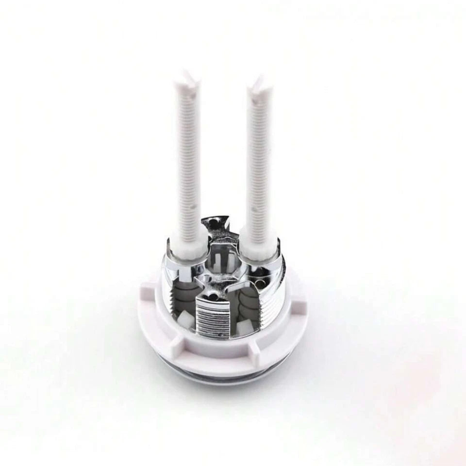 38mm Dual Flush Toilet Button – Water Saving Cistern Push Button Replacement (Universal Fit)