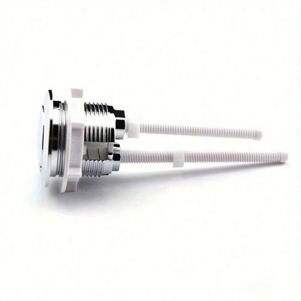 38mm Dual Flush Toilet Button – Water Saving Cistern Push Button Replacement (Universal Fit)