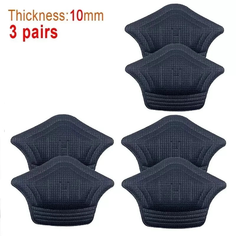 6PCS Breathable Heel Cushion Pads – Anti-Slip Mesh Heel Grips for Loose Shoes & Boots Comfort Fit
